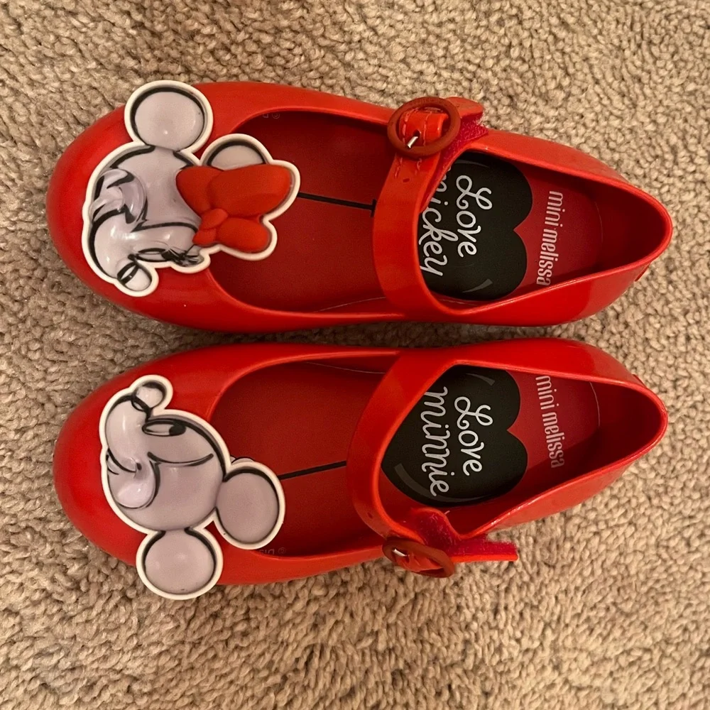 NEW Mickey and Minnie Mini Melissa shoes - Picture 3 of 10